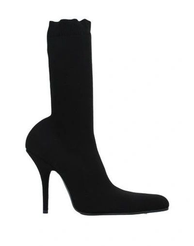 Balenciaga Ankle Boots In Black