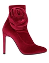 Giuseppe Zanotti Ankle Boots In Red