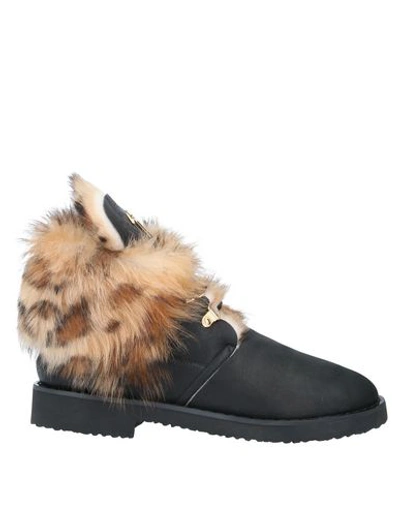 Giuseppe Zanotti Ankle Boot In Black