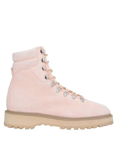 Diemme Ankle Boot In Light Pink