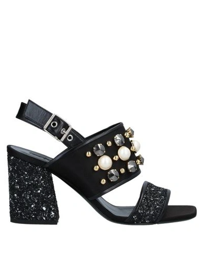 Baldan Sandals In Black