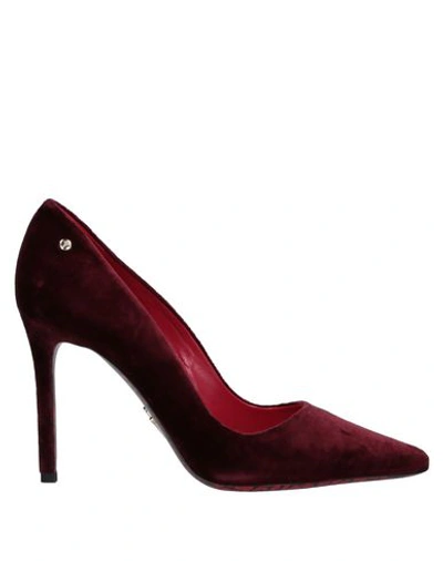 Cesare Paciotti Pump In Maroon