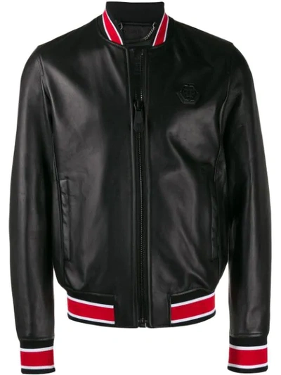 Philipp Plein Shark Skin Jacket In Black