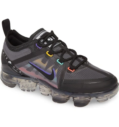 Pre-owned Nike Air Vapormax 2019 Windbreaker In Black/black-psychic  Purple-flash Crimson-university Gold-kinetic Green | ModeSens