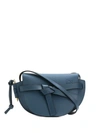 Loewe Gate Mini Leather Crossbody Bag - Blue