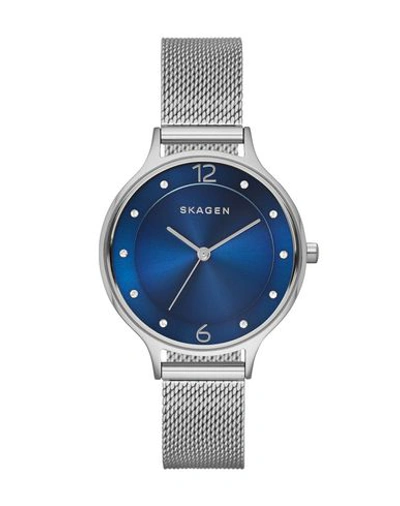 Skagen Wrist Watch In Dark Blue