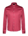 Barba Napoli Shirts In Garnet