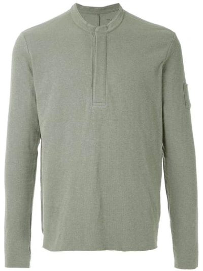 Osklen Long Sleeved T-shirt In Green