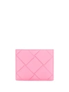 Bottega Veneta Kartenetui Mit Intrecciato-muster In 5628 Pink