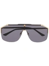 Gucci D-frame Sunglasses In Black