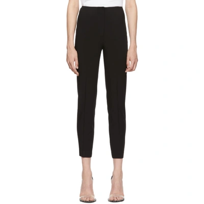 Alexander Wang T Alexanderwang.t Black Wool Wash And Go Trousers In 001 Black