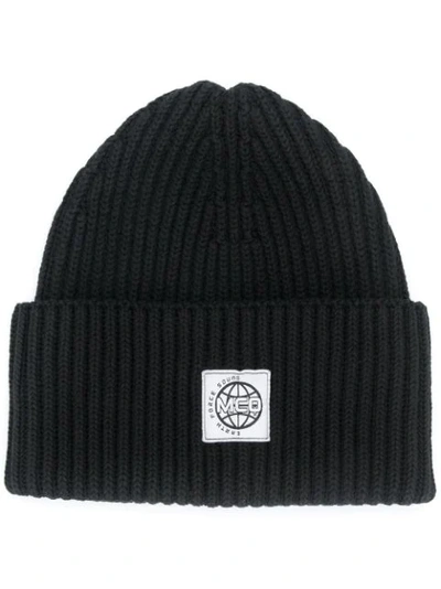 Mcq By Alexander Mcqueen Mcq Alexander Mcqueen Black Woven Glove Beanie