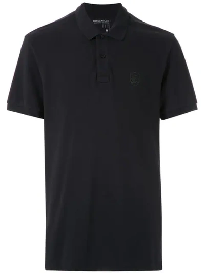 Osklen Plain Polo Shirt In Black