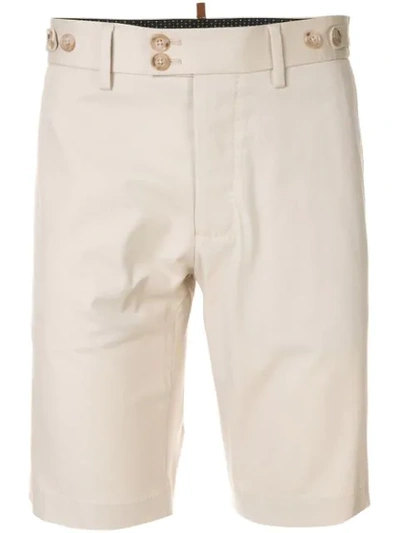 Dolce & Gabbana Tailored Shorts In Neutrals