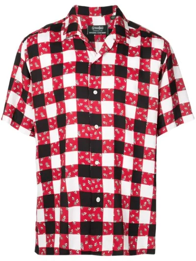 Opening Ceremony Shirt In Black/red