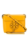 Tory Burch Logo Plaque Shoulder Bag - Yellow