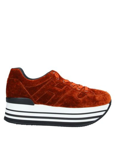 Hogan Sneakers In Rust