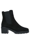 Hogan Ankle Boots In Black