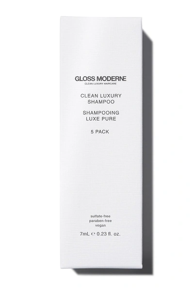 Gloss Moderne Clean Luxury Travel Shampoo (5-pack)
