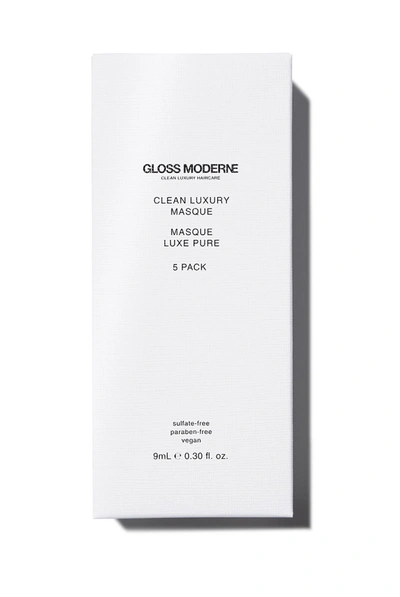 Gloss Moderne Clean Luxury Travel Masque (5-pack)