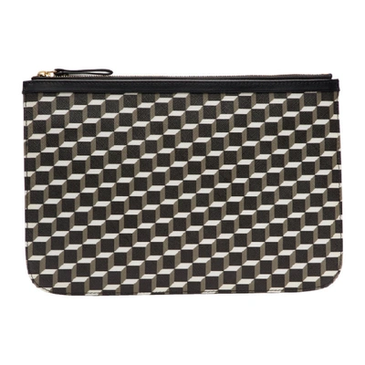 Pierre Hardy Graphic Pattern Pouch - Black