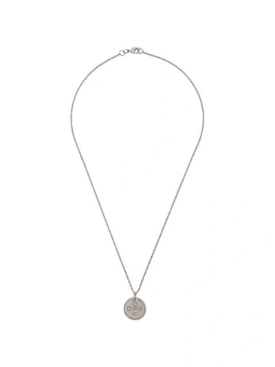 Off-white Off Pendant Necklace - Metallic
