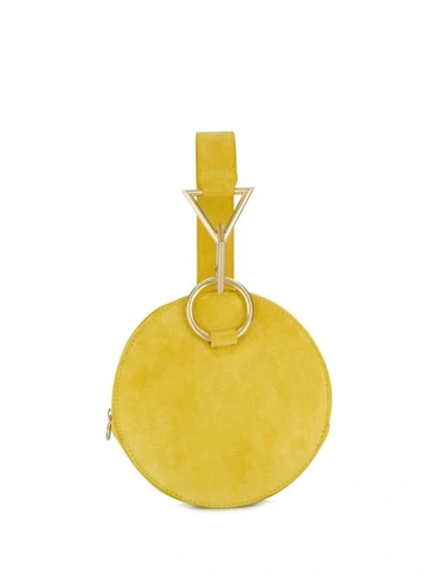 Tara Zadeh Azar Mini Clutch Bag In Yellow