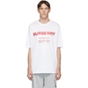 Burberry Horseferry Print Cotton T-shirt In White