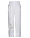 N°21 Casual Pants In White