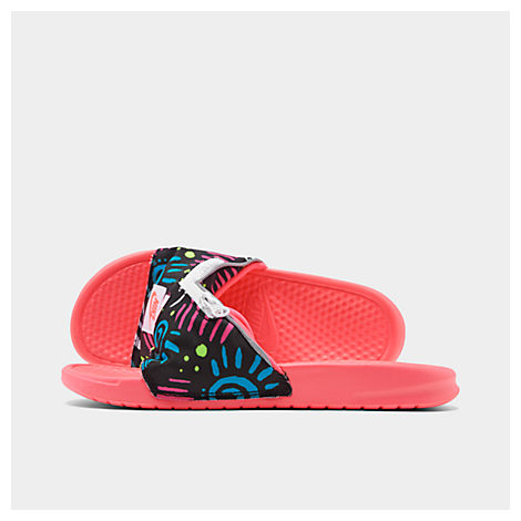 nike fanny pack slides pink