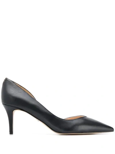 Sam Edelman 'jari' Leather D'orsay Pumps In Black