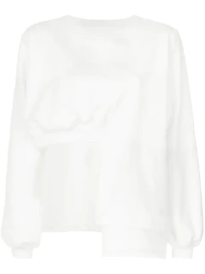 Taylor Ambulate Sweater In White