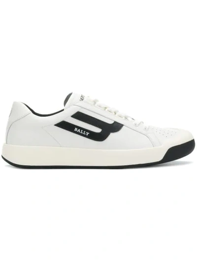 Bally New Competition Retro Low-top Sneaker In White