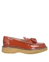 Tod's Loafers In Rust