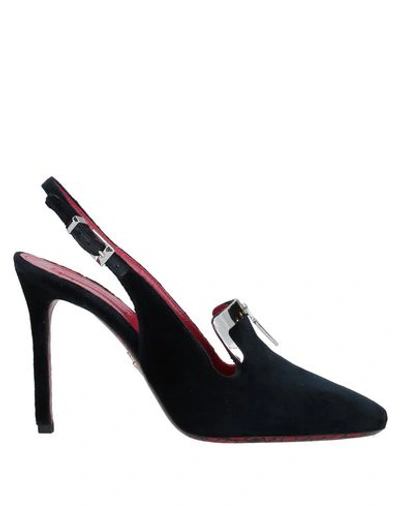 Cesare Paciotti Pump In Dark Blue