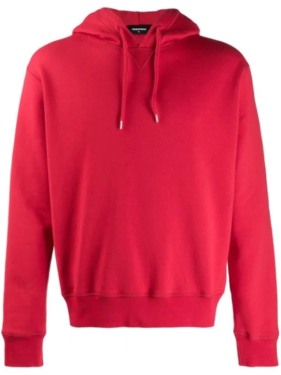 Dsquared2 Men's Icon Typographic Hoodie In Red