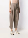 See By Chloé Hose Mit Falten In Brown