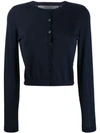 Red Valentino Button-down Cardigan In Blue