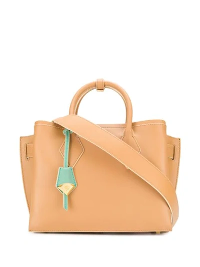 Mcm Neo Milla Medium Tote - Neutrals