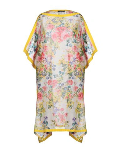 Dolce & Gabbana Kaftans In Yellow