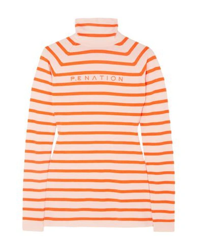 P.e Nation Turtlenecks In Orange