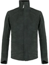 Isaac Sellam Experience Zipped Biker Jacket In Reflex Gris