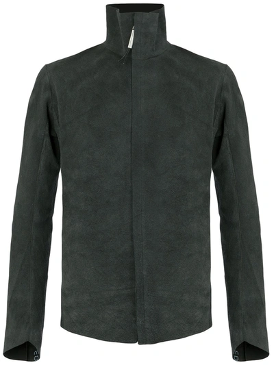 Isaac Sellam Experience Zipped Biker Jacket In Reflex Gris