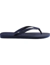 Havaianas Logo-embossed Rubber Flip-flops In Navy Blue