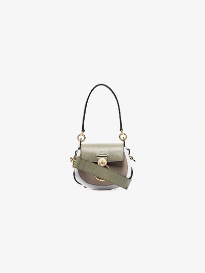 Chloé Small Tess Lizard In Green