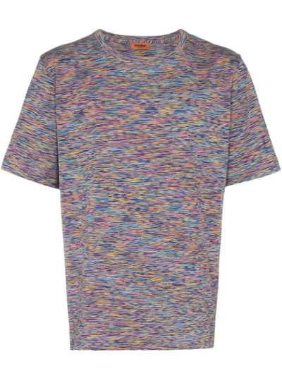 Missoni Marled Short-sleeve T-shirt In Multicolour