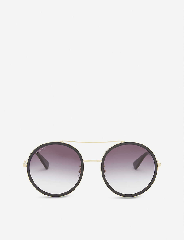 gucci brow bar sunglasses