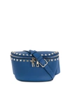 Valentino Garavani Rockstud Belt Bag In Blue