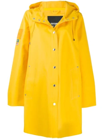 Marc Jacobs X Stutterheim The Raincoat In Yellow