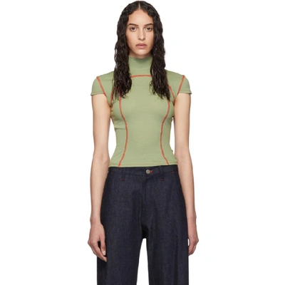 Eckhaus Latta Opening Ceremony Sport Tee In Lichen